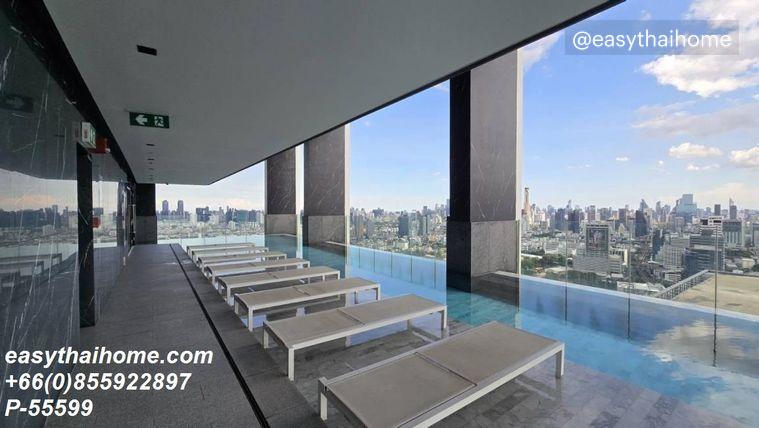 รูป P-55599 ให้เช่า โนเบิล อราวน์ อารีย์ | วิวเมือง | เฟอร์นิเจอร์ครบ | ใกล้ BTS อารีย์ | พร้อมเข้าอยู่ 📞 Line ID: @easythaihome | 085-592-2897 - รูปที่ 3/15