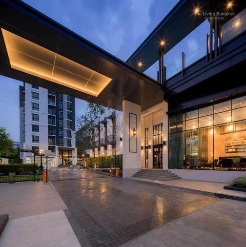 รูป ให้เช่าคอนโด Notting Hill Sukhumvit 105 ใกล้ BTS แบริ่ง 400 เมตร ห้องมุม วิวสวน (Rt-01) - รูปที่ 14/15