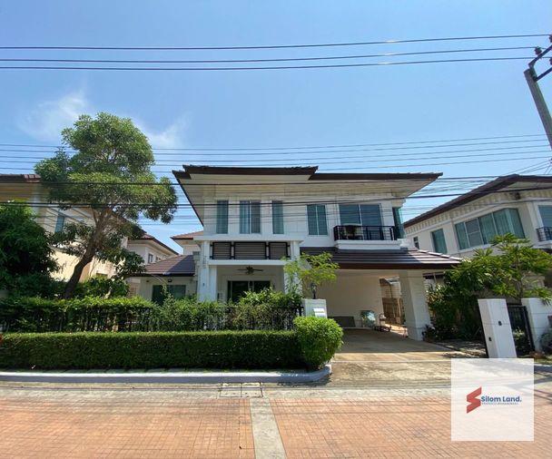 รูป RS7276 ให้เช่า บ้านเดี่ยว The Centro สุขุมวิท 113 บ้านแปลงสวยหน้าสวนและสระว่ายน้ำ ส่วนตัว ใกล้ BTS แบริ่ง - รูปที่ 1/50