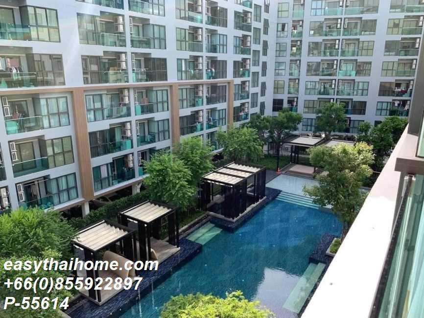 รูป P-55614 ให้เช่า (ดิ เอ็กเซล ไฮด์อะเวย์ สุขุมวิท 50) | เฟอร์นิเจอร์ครบ | ใกล้ BTS อ่อนนุช | พร้อมเข้าอยู่ 📞 Line ID: @easythaihome | 085-592-2897 - รูปที่ 13/13