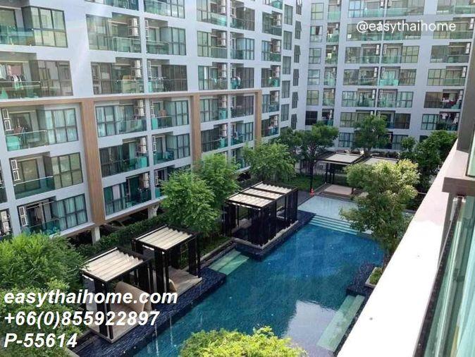 รูป P-55614 ให้เช่า (ดิ เอ็กเซล ไฮด์อะเวย์ สุขุมวิท 50) | เฟอร์นิเจอร์ครบ | ใกล้ BTS อ่อนนุช | พร้อมเข้าอยู่ 📞 Line ID: @easythaihome | 085-592-2897 - รูปที่ 13/13