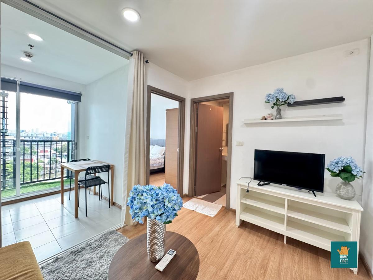 รูป Rent The base สุขุมวิท 77 เฟอร์ครบ 30ตรม. 1นอน 15000 บาท - รูปที่ 4/9