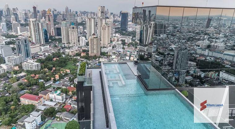 picture RS7263 For Rent: Knightsbridge Prime Sathorn, High Floor, Beautiful View, Near BTS Chong Nonsi - 12/12