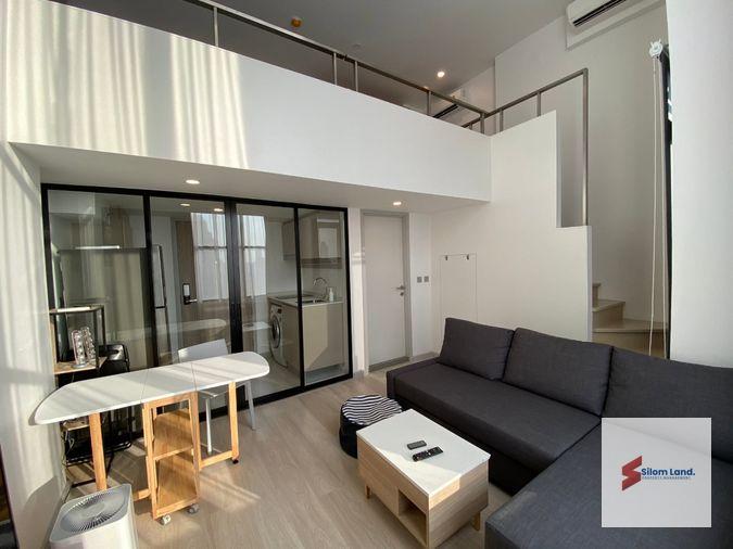 picture RS7263 For Rent: Knightsbridge Prime Sathorn, High Floor, Beautiful View, Near BTS Chong Nonsi - 3/12