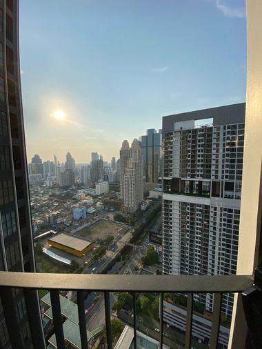 picture RS7263 For Rent: Knightsbridge Prime Sathorn, High Floor, Beautiful View, Near BTS Chong Nonsi - 11/12
