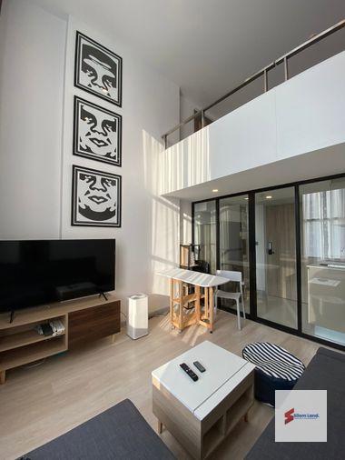 picture RS7263 For Rent: Knightsbridge Prime Sathorn, High Floor, Beautiful View, Near BTS Chong Nonsi - 1/12