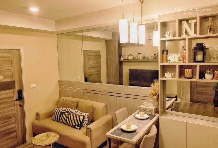 รูป ให้เช่าคอนโด Notting Hill Sukhumvit 105 ใกล้ BTS แบริ่ง 400 เมตร ห้องมุม วิวสวน (Rt-01) - รูปที่ 2/15