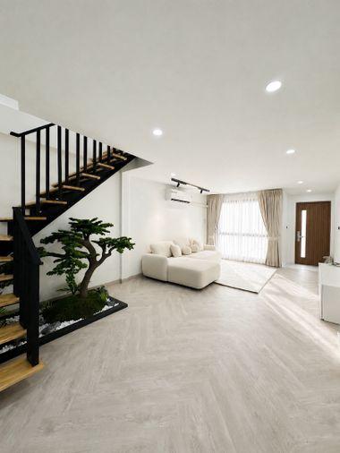 รูป ทาวน์โฮมรีโนเวทใหม่ทั้งหลัง พร้อมอยู่นวลจันทร์56 - รูปที่ 1/8