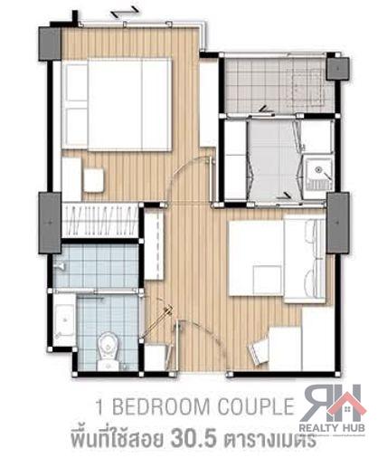 รูป 🤝🏻RB25606 ให้เช่าถูกมาก👍ยู ดีไลท์ รัชวิภา✅แอดไลน์ @mproperty( มี @ ด้วย) แอดมินตอบไว - รูปที่ 4/5