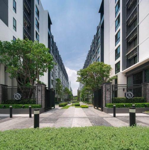 รูป ให้เช่าคอนโด Notting Hill Sukhumvit 105 ใกล้ BTS แบริ่ง 400 เมตร ห้องมุม วิวสวน (Rt-01) - รูปที่ 12/15