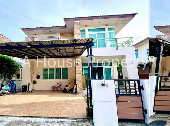 รูป บ้านเดี่ยวสวย ทำเลดี หมู่บ้านคันทรีโฮม เลค แอนด์ พาร์ค ศรีราชา - รูปที่ 1/16