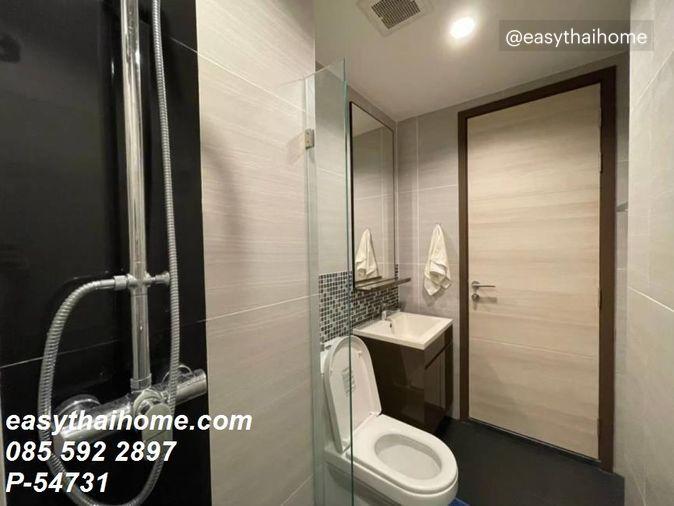 รูป P-54731 คอนโดให้เช่า ครบชุดเฟอร์+เครื่องใช้ไฟฟ้า ในโครงการ ชีวาทัย เรสซิเดนซ์ บางโพ ชั้น 14 : ใกล้ MRT บางโพ Line ID: @easythaihome 085-592-2897 - รูปที่ 5/22