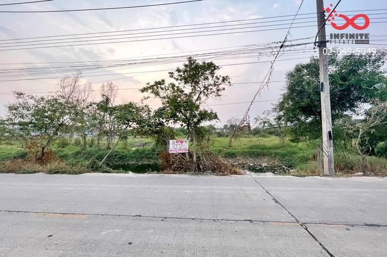 รูป ขายที่ดิน 4 ไร่ 3 งาน สามโคก ปทุมธานี เลียบคลองบางโพธิ์เหนือ ถนนเทศบาล 6 - รูปที่ 2/6