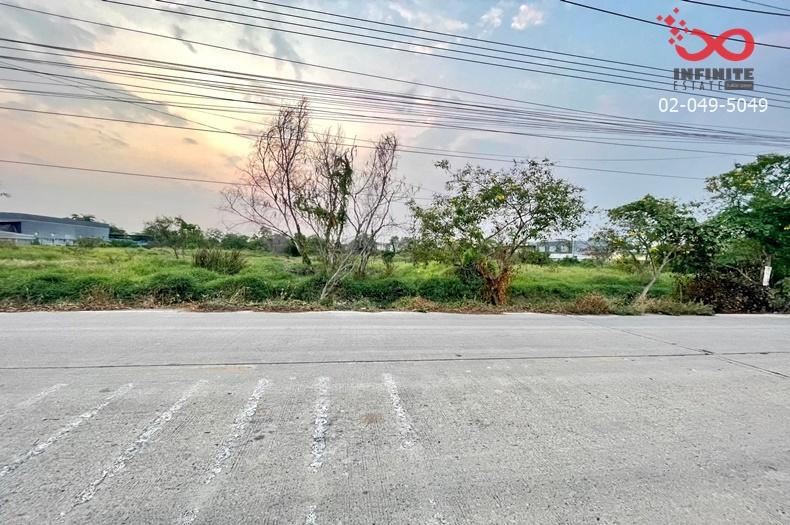 รูป ขายที่ดิน 4 ไร่ 3 งาน สามโคก ปทุมธานี เลียบคลองบางโพธิ์เหนือ ถนนเทศบาล 6 - รูปที่ 3/6