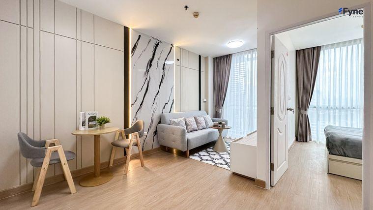 รูป 🔥 Chewathai Ramkhamhaeng ห้องสวย 1 ห้องนอน ชั้น 12 ใกล้ MRT รามคำแหง เพียง 11,000 บาท/เดือน พร้อมเข้าอยู่! 🏙️✨ - รูปที่ 8/11
