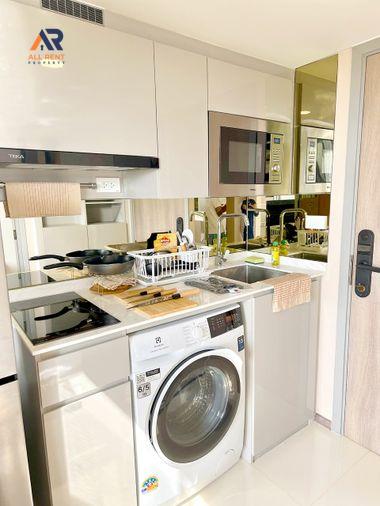 รูป 🔥 SOHO BANGKOK RATCHADA ห้อง Duplex 1 ห้องนอน ชั้น 19 ใกล้ MRT รัชดาฯ เพียง 28,000 บาท/เดือน พร้อมเข้าอยู่! 🏙️✨ - รูปที่ 5/8