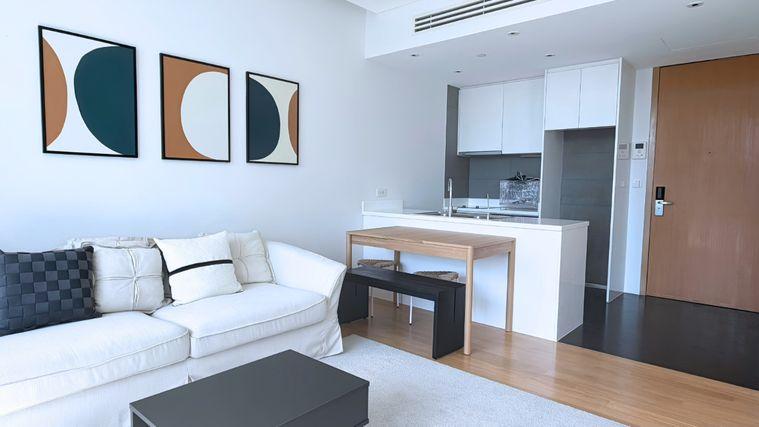 รูป 🔥 Aequa Sukhumvit 49 ห้องหรู 1 ห้องนอน ชั้น 11 ใกล้ BTS พร้อมพงษ์ เพียง 48,000 บาท/เดือน พร้อมเข้าอยู่! 🏙️✨ - รูปที่ 9/10