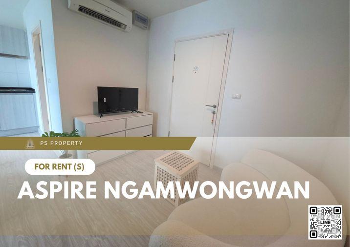 รูป ให้เช่า ✨ Aspire Ngamwongwan ✨ เฟอร์นิเจอร์ และ เครื่องใช้ไฟฟ้าครบ ใกล้เดอะมอลล์งามวงศ์วาน - รูปที่ 1/5