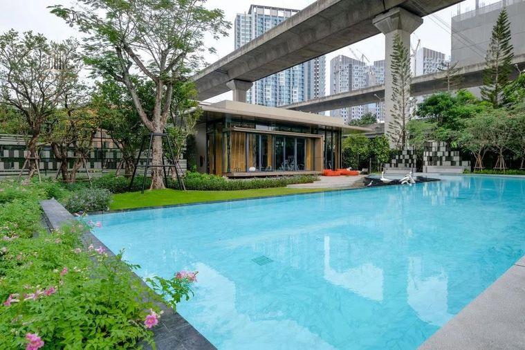 รูป ให้เช่า ✨ The Base Garden Rama 9 ✨ เฟอร์นิเจอร์ และ เครื่องใช้ไฟฟ้าครบ ใกล้ MRT พระราม 9 - รูปที่ 8/8