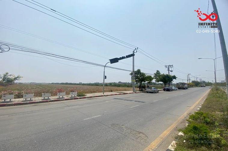 รูป ขายที่ดินแปลงใหญ่ 43 ไร่ 15.5 ตร.ว. ติดถนนไมตรีจิต หนองจอก ทำเลดี - รูปที่ 1/8
