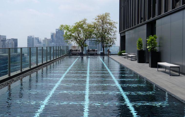 รูป วิวเมือง Noble be sukhumvit 33   ชั้น 10  ขนาด 76 ตารางเมตร 3 ห้องนอน 3 ห้องน้ำ - รูปที่ 12/14