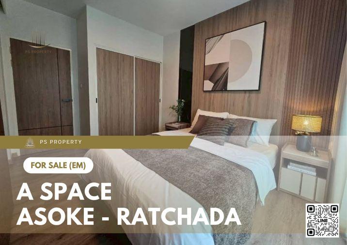 picture Urgent Sale ð A Space Asoke - Ratchada ð Beautifully decorated, move-in ready unit; convenient location near MRT Phra Ram 9. - 1/12