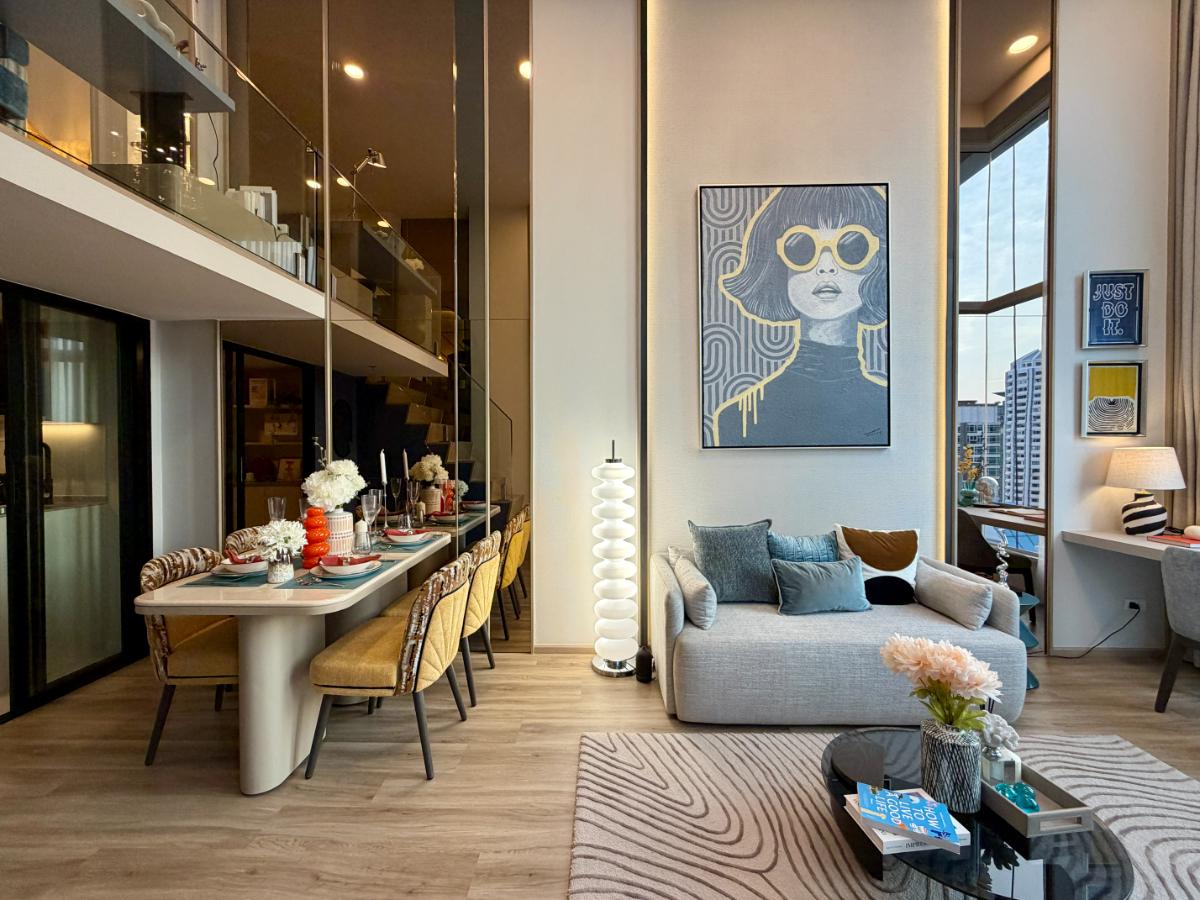 รูป Culture Thonglor 2 BR Hybrid  พร้อมส่วนกลางระดับพรีเมียม เติมเต็มทุกมิติของชีวิตเมือง - รูปที่ 8/11