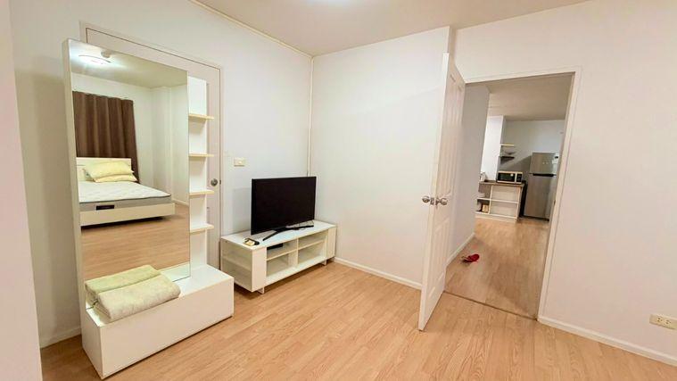 รูป พร้อมอยู่ ห้อง 60 ตรม. ห้องนอนใหญ่ ห้องนั่งเล่นกว้างขวาง The Parkland Lite Sukhumvit- Paknam ใกล้ BTS - รูปที่ 8/26