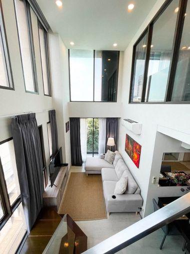 picture RS7287 For Rent: The Tree Sukhumvit 64 Rare 2-Bedroom Duplex Unit with Double Volume Ceilings, near BTS Punnawithi - 4/13