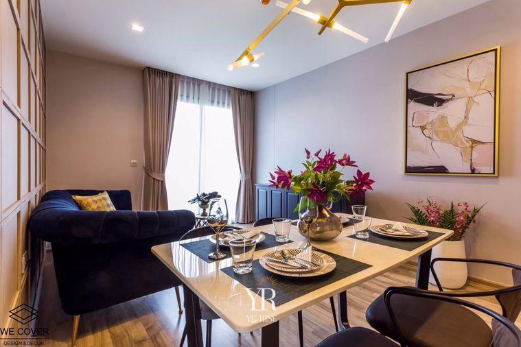 picture The Line Jatujak-Mochit Fully decorated with tight functions Modern elegant design The atmosphere is warm and pleasant. - 1/11