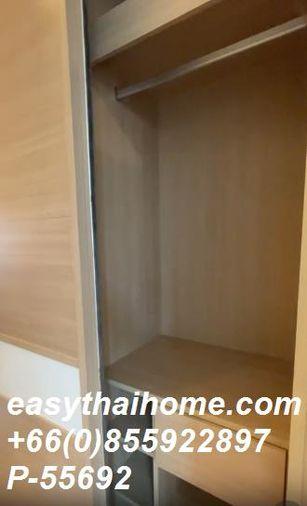 รูป P-55692 ให้เช่า (เซ็นทริค ซีน รัชวิภา) | 1 ห้องนอน 1 ห้องน้ำ | วิวสวน | เฟอร์นิเจอร์ครบ | พร้อมเข้าอยู่ 📞 Line ID: @easythaihome | 085-592-2897 - รูปที่ 15/15