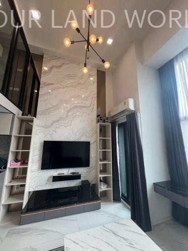 รูป 🛋️💗 ห้องDuplex แบ่งเป็นสัดส่วน เฟอร์นิเจอร์สวยมาก 💗🛋️The Rich Rama 9 - Srinakarin ID LINE: @471ovhib 📲 - รูปที่ 1/7