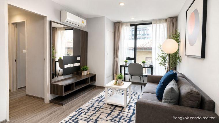 รูป 🚆 Ideo Mobi Sukhumvit 40 ให้เช่า | ใกล้ BTS พระโขนง & เอกมัย | Fully Furnished | พร้อมเข้าอยู่ | A12346 | @rent2022 - รูปที่ 3/7