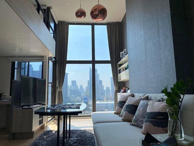 รูป PFD-08908 ให้เช่าคอนโด ชีวาทัย เรสซิเดนซ์ อโศก (Chewathai Residence Asoke)ห้อง Duplex แต่งครบพร้อมอยู่ ใกล้ MRT เพชรบุรี & MRT พระราม 9 🏙️✨ - รูปที่ 1/11