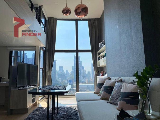 รูป PFD-08908 ให้เช่าคอนโด ชีวาทัย เรสซิเดนซ์ อโศก (Chewathai Residence Asoke)ห้อง Duplex แต่งครบพร้อมอยู่ ใกล้ MRT เพชรบุรี & MRT พระราม 9 🏙️✨ - รูปที่ 1/11