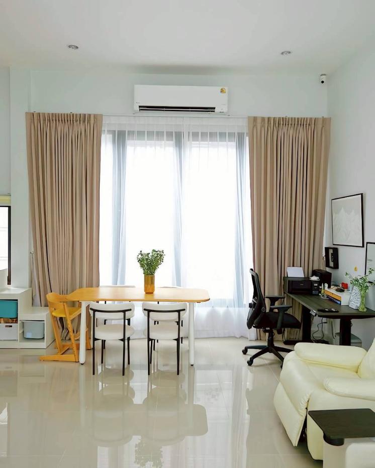 รูป [Smart Home] บ้านแฝดหลังมุม ดีไซน์ Double Volume บ้านกลางเมือง The Edition ปิ่นเกล้า-บรม 2 ใกล้ทางด่วน 15 นาทีถึงจตุจักร - รูปที่ 9/26