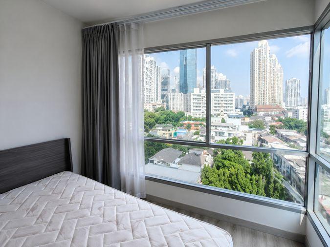 รูป ให้เช่า คอนโด เซนทริค สาทร ใกล้ BTS เซนต์หลุยส์ (Centric Sathorn - Saint Louis) 1 ห้องนอน 36 ตรม. ชั้น 10 (ห้องมุม) line id:p.in - รูปที่ 1/5