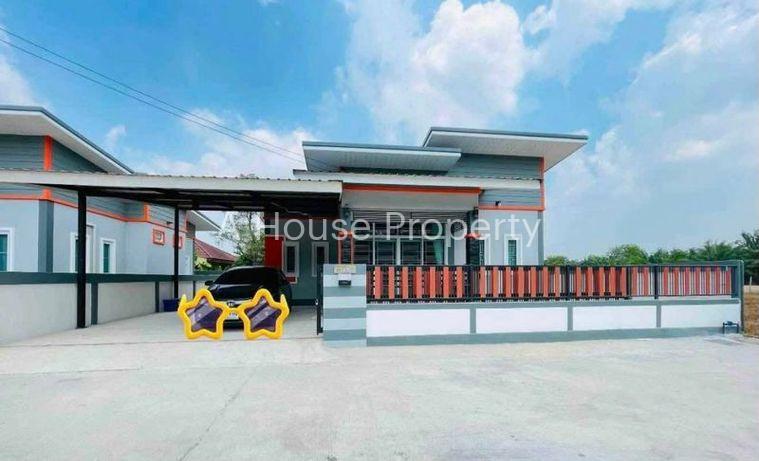 รูป บ้านเดี่ยวโมเดิร์น ดีไซน์สวย ทำเลดี หนองบอนแดง บ้านบึง ชลบุรี - รูปที่ 1/10