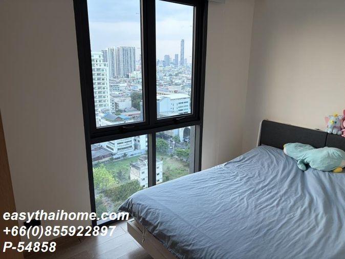 รูป P-54858 |  รีเกิล สาทร - นราธิวาส🔥✨ คอนโดให้เช่า 2 ห้องนอน ชั้นสูง วิวเมือง เฟอร์นิเจอร์ครบ พร้อมเครื่องซักผ้า ใกล้ BRT ถนนจันทน์ พร้อมเข้าอยู่ ✨ - รูปที่ 4/14