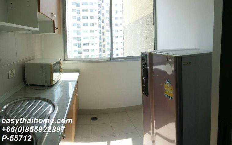 รูป P-55712 ให้เช่า ศุภาลัย ปาร์ค เกษตร | ห้องสตูดิโอ 1 ห้องน้ำ | วิวสระว่ายน้ำ | เฟอร์นิเจอร์ครบ | พร้อมเข้าอยู่ 📞 Line ID: @easythaihome | 085-592-2897 - รูปที่ 6/8