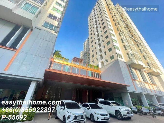 รูป P-55692 ให้เช่า (เซ็นทริค ซีน รัชวิภา) | 1 ห้องนอน 1 ห้องน้ำ | วิวสวน | เฟอร์นิเจอร์ครบ | พร้อมเข้าอยู่ 📞 Line ID: @easythaihome | 085-592-2897 - รูปที่ 2/15