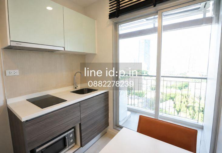 รูป ให้เช่า คอนโด เซนทริค สาทร ใกล้ BTS เซนต์หลุยส์ (Centric Sathorn - Saint Louis) 1 ห้องนอน 36 ตรม. ชั้น 10 (ห้องมุม) line id:p.in - รูปที่ 3/5