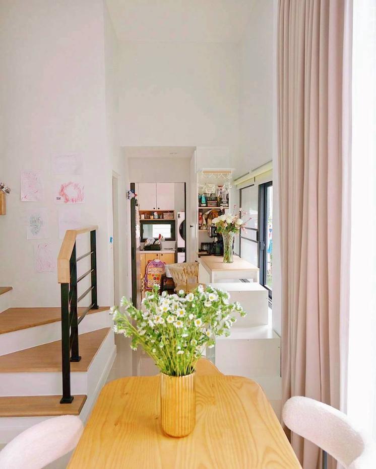 รูป [Smart Home] บ้านแฝดหลังมุม ดีไซน์ Double Volume บ้านกลางเมือง The Edition ปิ่นเกล้า-บรม 2 ใกล้ทางด่วน 15 นาทีถึงจตุจักร - รูปที่ 13/26