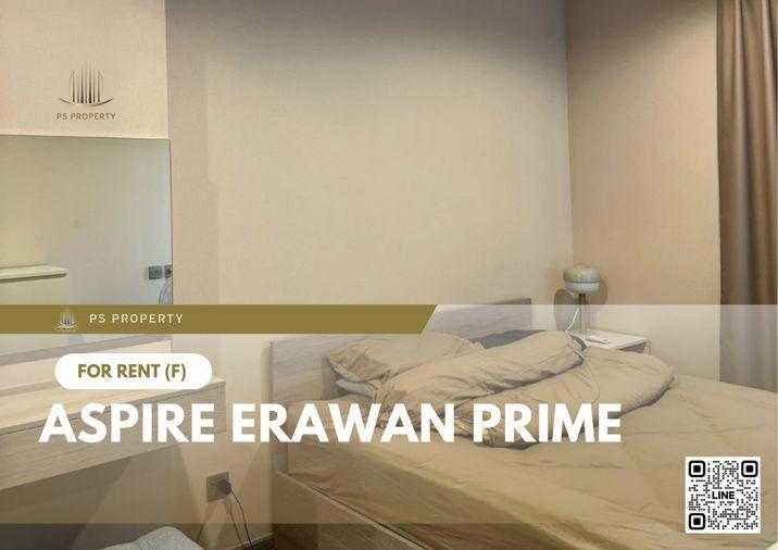 picture For rent 📍 Aspire Erawan Prime 📍 Fully furnished and equipped, near BTS Erawan - 1/12