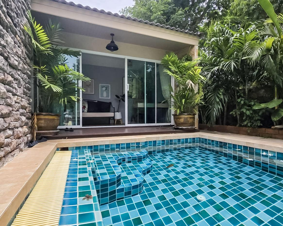 รูป 3 Bedroom Modern Loft Mediterranean Pool Villa for Rent Pattaya - รูปที่ 2/16