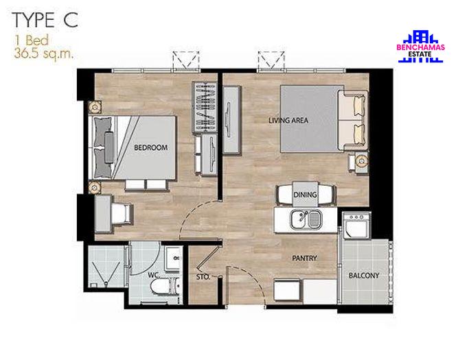 picture ðĨ For Sale | Aspire Rama 4 â Rare Corner Unit on a High Floor with Beautiful View - 9/9