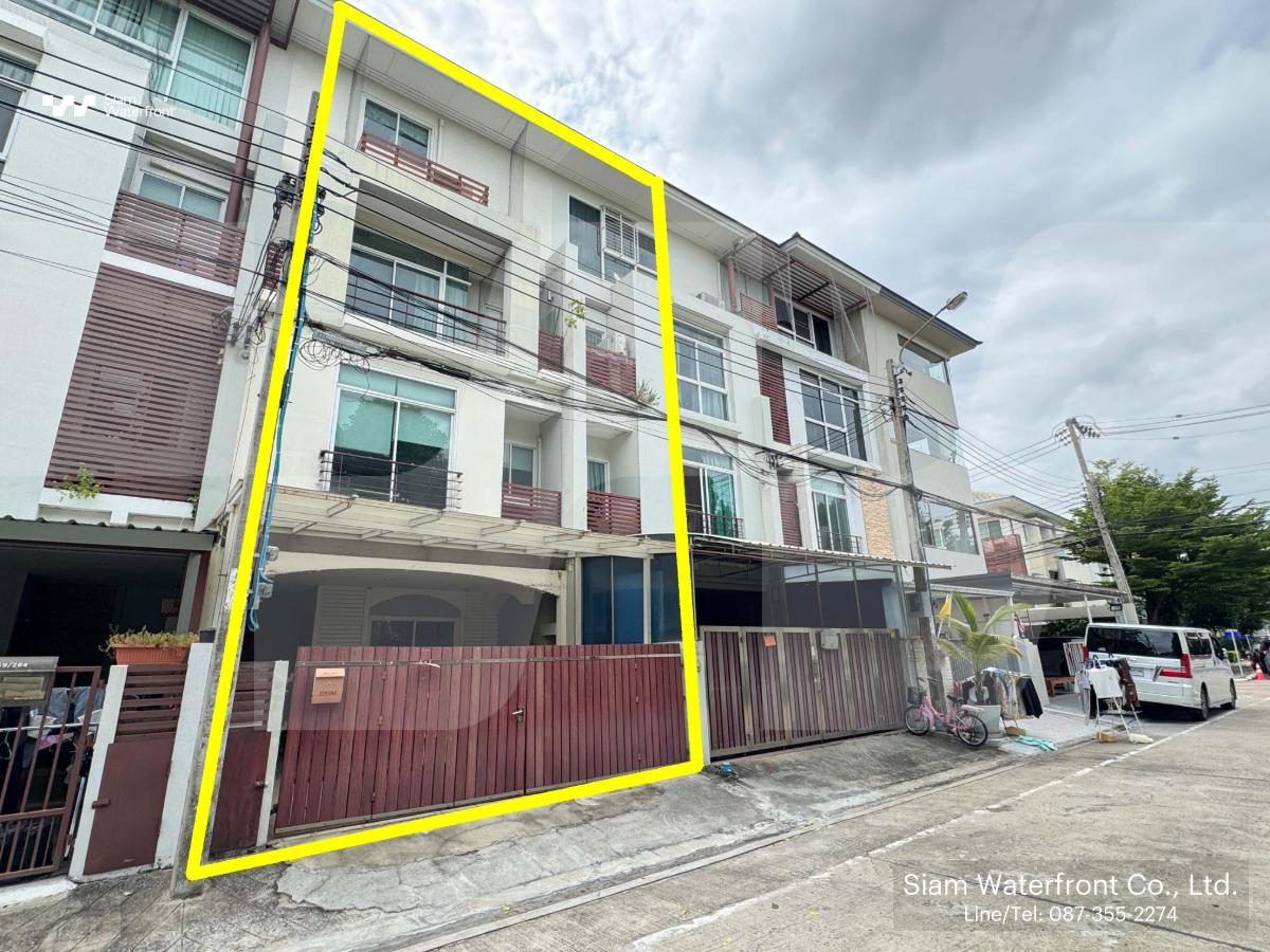 รูป 🔥ขายด่วน ทาวน์โฮม4ชั้น🔥Thanapat Haus Sathorn - Narathiwas 24.7ตร.วา 6ห้องนอน/4ห้องน้ำ ตำแหน่งสวย ซอยนนทรี20 ใกล้เซนทรัลพระราม3 - รูปที่ 1/61