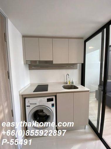 รูป P-55491 ให้เช่า ไนท์ บริดจ์ ไพร์ม สาทร  แบบ Duplex  | เฟอร์นิเจอร์ครบ | ใกล้ BTS ช่องนนทรี | พร้อมเข้าอยู่ 📞 Line ID: @easythaihome | 085-592-2897 - รูปที่ 7/12