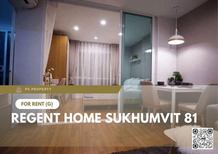 รูป ให้เช่า 🔥 Regent Home Sukhumvit 81 🔥 เฟอร์นิเจอร์ และ เครื่องใช้ไฟฟ้าครบ ใกล้ BTS อ่อนนุช - รูปที่ 1/6