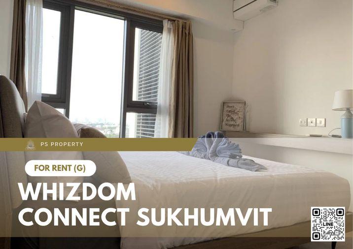รูป ให้เช่า 💫🏢 Whizdom Connect Sukhumvit 🏢💫 one bedroom บิ้วอินเฟอร์ครบ ห้องสวย  ใกล้ BTS,แหล่งช้อปปิ้ง 🚆🛍️ - รูปที่ 1/5